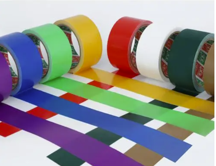 Industrial uses and usage characteristics of colored tape